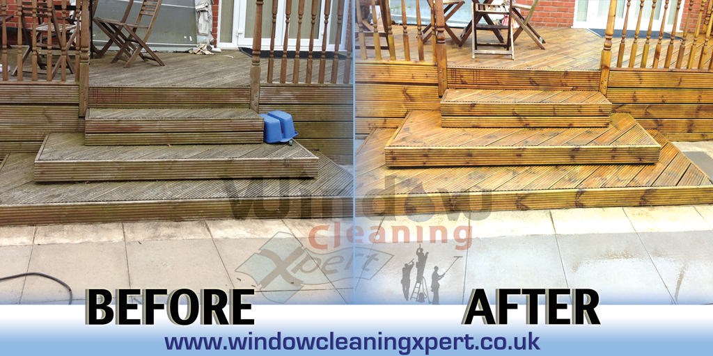 decking cleaning leicester