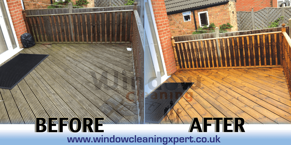 decking  cleaning leicester