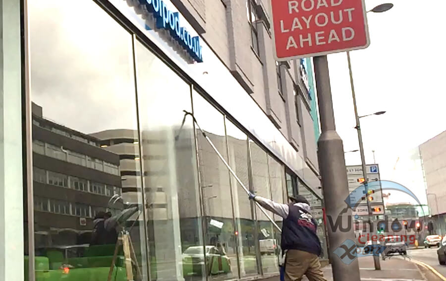 commercial window cleaners leicester