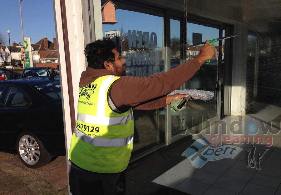 commercial window cleaning leicester