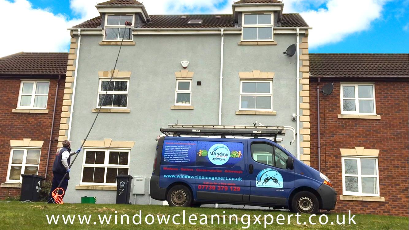 window cleaner leicester